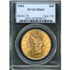 Image 3 : 1903 $20 Liberty PCGS MS65