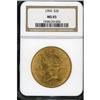 Image 3 : 1904 $20 Liberty NGC MS65