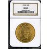 Image 3 : 1904 $20 Liberty NGC MS65