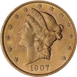 1907-S $20 Liberty