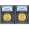 Image 1 : Lot of Two $20 Liberty Heads PCGS AU58