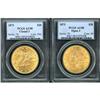 Image 3 : Lot of Two $20 Liberty Heads PCGS AU58