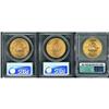 Image 2 : Lot of Three $20 Liberty Heads PCGS MS62