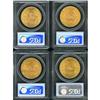 Image 2 : Lot of Four $20 Liberty Heads PCGS MS62
