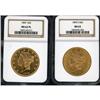 Image 1 : Lot of Two $20 Liberty Heads NGC MS62