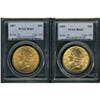 Image 3 : Lot of Two $20 Liberty Heads PCGS MS63
