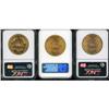 Image 2 : Lot of Three $20 Liberty Heads NGC MS63