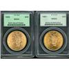 Image 3 : Lot of Two $20 Liberty Heads PCGS MS64