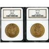 Image 3 : Lot of Two $20 Liberty Heads NGC MS64