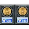 Image 2 : Lot of Two $20 Liberty Heads PCGS MS63