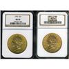 Image 1 : Lot of Two 1904 $20 Liberty Heads NGC MS64