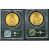 Image 2 : Lot of Two $20 Liberty Heads PCGS MS64