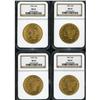 Image 2 : Lot of Ten $20 Liberty Heads NGC MS63