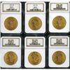 Image 1 : Lot of Ten 1904 $20 Liberty NGC MS63