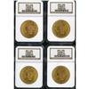 Image 2 : Lot of Ten 1904 $20 Liberty NGC MS63