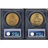 Image 2 : Lot of Two $20 Liberty Heads PCGS MS63