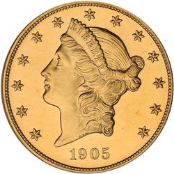 1905 $20 Liberty PCGS Proof 64