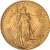 Image 1 : 1907 $20 St. Gaudens. Flat Relief PCGS MS65