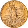 Image 1 : 1907 $20 St. Gaudens. NM Flat Relief PCGS MS65