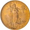 Image 1 : 1907 $20 St. Gaudens. NM Flat Relief PCGS MS65