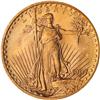 Image 1 : 1907 $20 St. Gaudens. Flat Relief PCGS MS64