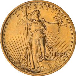 1909 $20 St. Gaudens NGC MS64