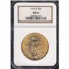 Image 3 : 1910-D $20 St. Gaudens NGC MS65