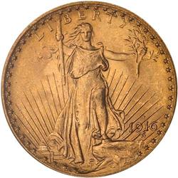 1916-S $20 St. Gaudens PCGS MS65
