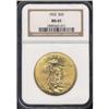 Image 3 : 1922 $20 St. Gaudens NGC MS65