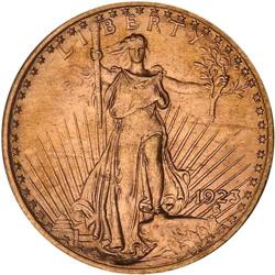 1923 $20 St. Gaudens NGC MS65