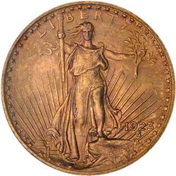1923 $20 St. Gaudens NGC MS64