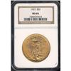 Image 3 : 1923 $20 St. Gaudens NGC MS64