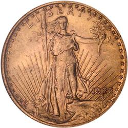 1923 $20 St. Gaudens NGC MS64