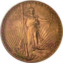 1924 $20 St. Gaudens NGC MS63