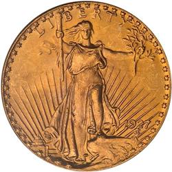 1927 $20 St. Gaudens PCGS MS66
