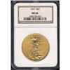 Image 3 : 1927 $20 St. Gaudens NGC MS66