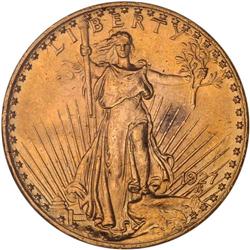 1927 $20 St. Gaudens NGC MS64