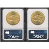 Image 2 : Lot of Two $20 St. Gaudens NGC MS64