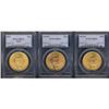 Image 1 : Lot of Three $20 St. Gaudens PCGS MS64