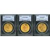 Image 3 : Lot of Three $20 St. Gaudens PCGS MS65