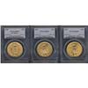 Image 3 : Lot of Three $20 St. Gaudens PCGS MS65