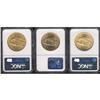 Image 2 : Lot of Three $20 St. Gaudens NGC MS63