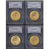 Image 1 : Lot of Four $20 St. Gaudens PCGS MS63