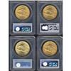 Image 2 : Lot of Four $20 St. Gaudens PCGS MS63