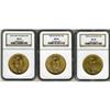 Image 3 : Lot of Three $20 St. Gaudens NGC MS64