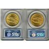 Image 2 : Lot of Two 1908-D $20 St. Gaudens PCGS MS64