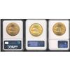 Image 2 : Lot of Three $20 St. Gaudens NGC MS65