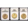 Image 3 : Lot of Three $20 St. Gaudens NGC MS65