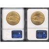 Image 2 : Lot of Two $20 St. Gaudens NGC MS65