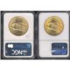 Image 2 : Lot of Two $20 St. Gaudens NGC MS65